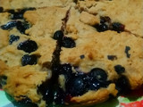 Pan de arándanos