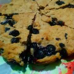 Una foto de Pan de arándanos