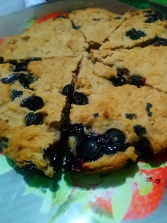 Una foto de Pan de arándanos
