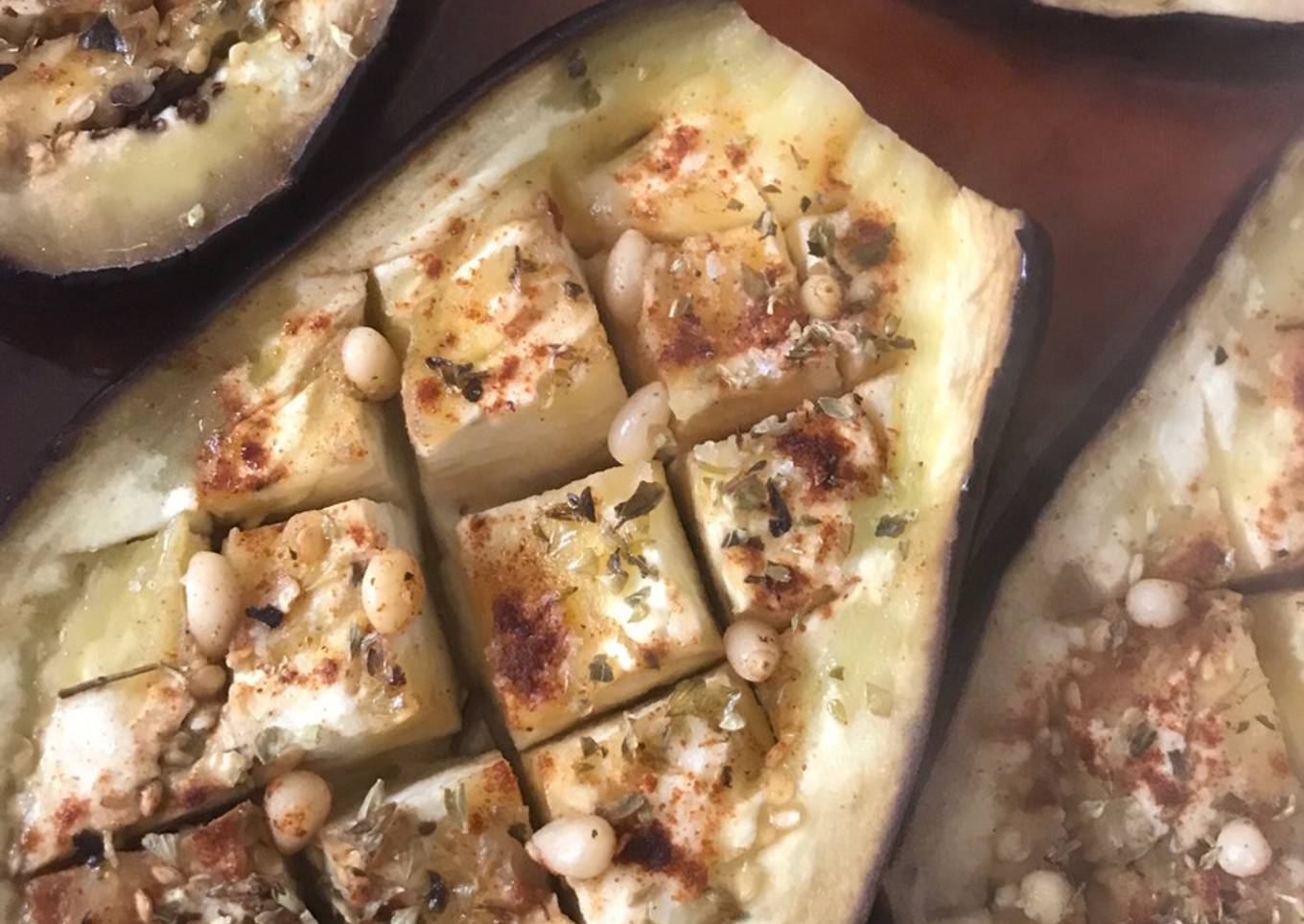 Berenjenas asadas en 10 minutos