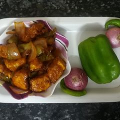 A picture of Chilli Paneer.
