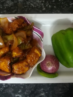 A picture of Chilli Paneer.