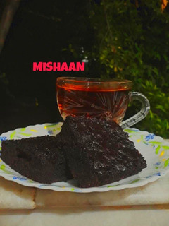 عکسی از دستور کیک خیس شکلاتی