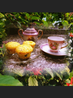 Una foto de Muffins de naranja