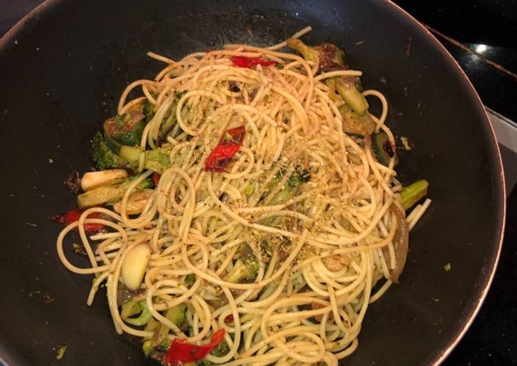 Vegetable medley pasta