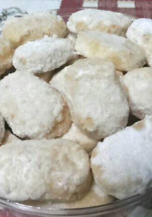 Foto resep Cashew Snow White 👸 (Putri Salju Kacang Mede) - Tanpa mixer