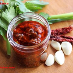 A picture of Schezwan Sauce.