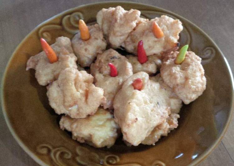 bakwan mix tahu dan udang