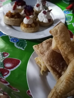 Una foto de Formas de masa hojaldre