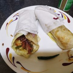 A picture of EGG ROLL (kolkata style).