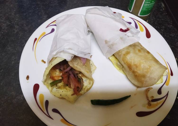 Steps to Prepare Any-night-of-the-week EGG ROLL (kolkata style)#GA 4 #WEEK 21 puzzle roll