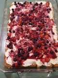 Tiramisú rojo