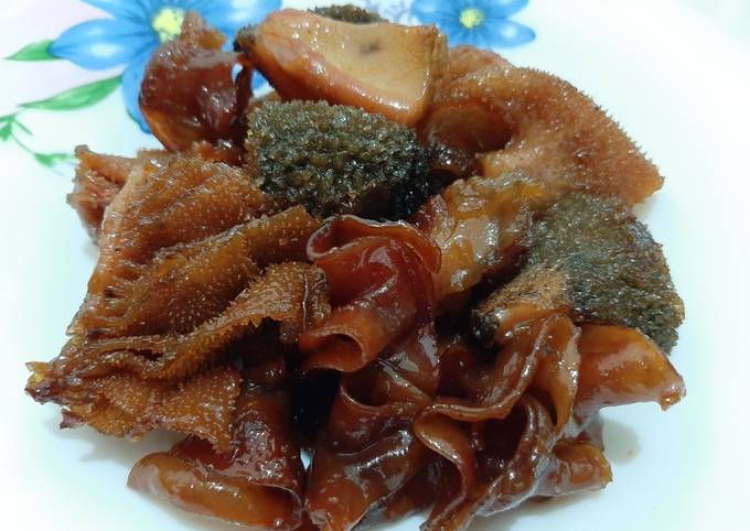 Langkah Mudah untuk Menyiapkan Babat-Iso goreng bumbu bacem Anti Gagal