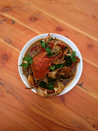 Cara Mudah Menyiapkan Resep Kepiting lada hitam yang Enak Banget Anti Ribet, Mantap