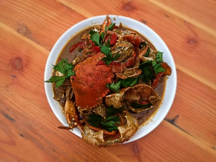 Cara Mudah Menyiapkan Resep Kepiting lada hitam yang Enak Banget Anti Ribet, Mantap