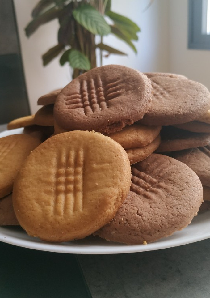 Una foto de Galletas de chocolate y vainilla