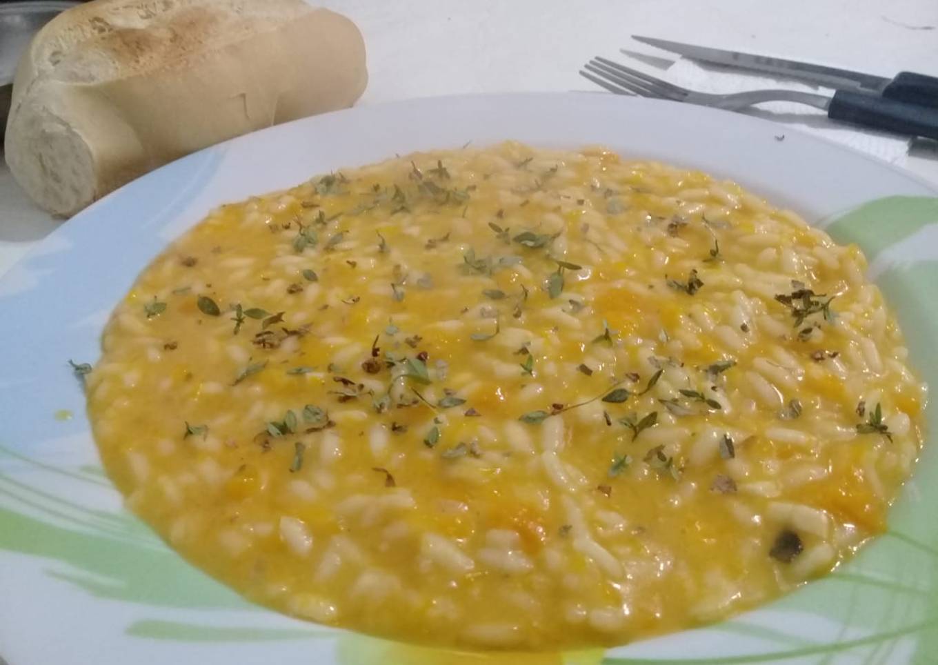 Risotto de calabaza