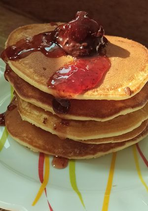 عکسی از دستور پنکیک فوقالعاده 🥞🥞