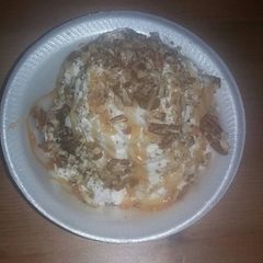 A picture of Brownie sundae.
