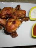 Crispy tandoori chicken drumsticks