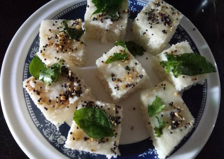 Recipe of Perfect White dhokla