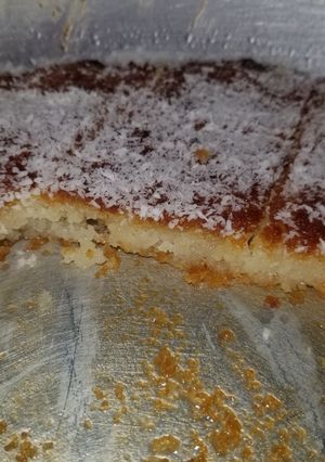 صورة لوصفة بسبـــوسة جوز الهند ♡