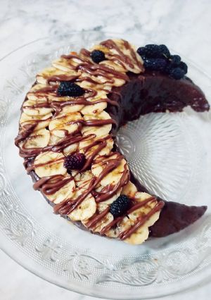 صورة لوصفة كيك الهلال 🌙
