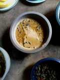 Mopane worms with peanuts