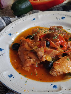 Una foto de Pollo a la Campesina