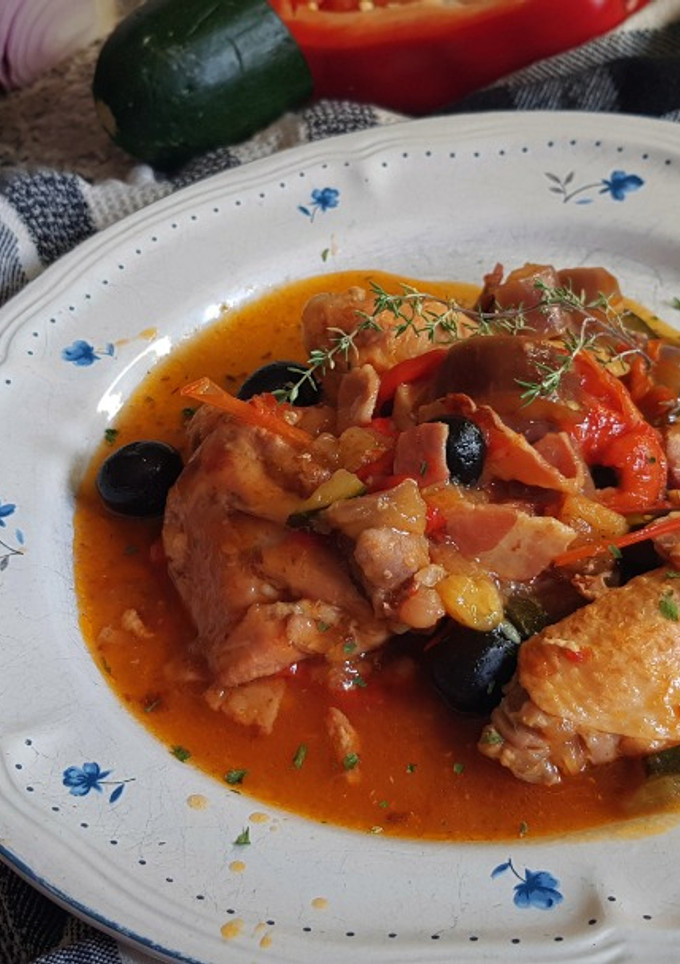 Una foto de Pollo a la Campesina