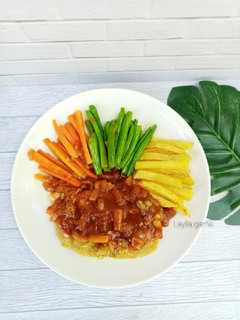 Foto resep Steak tempe saus barbeque