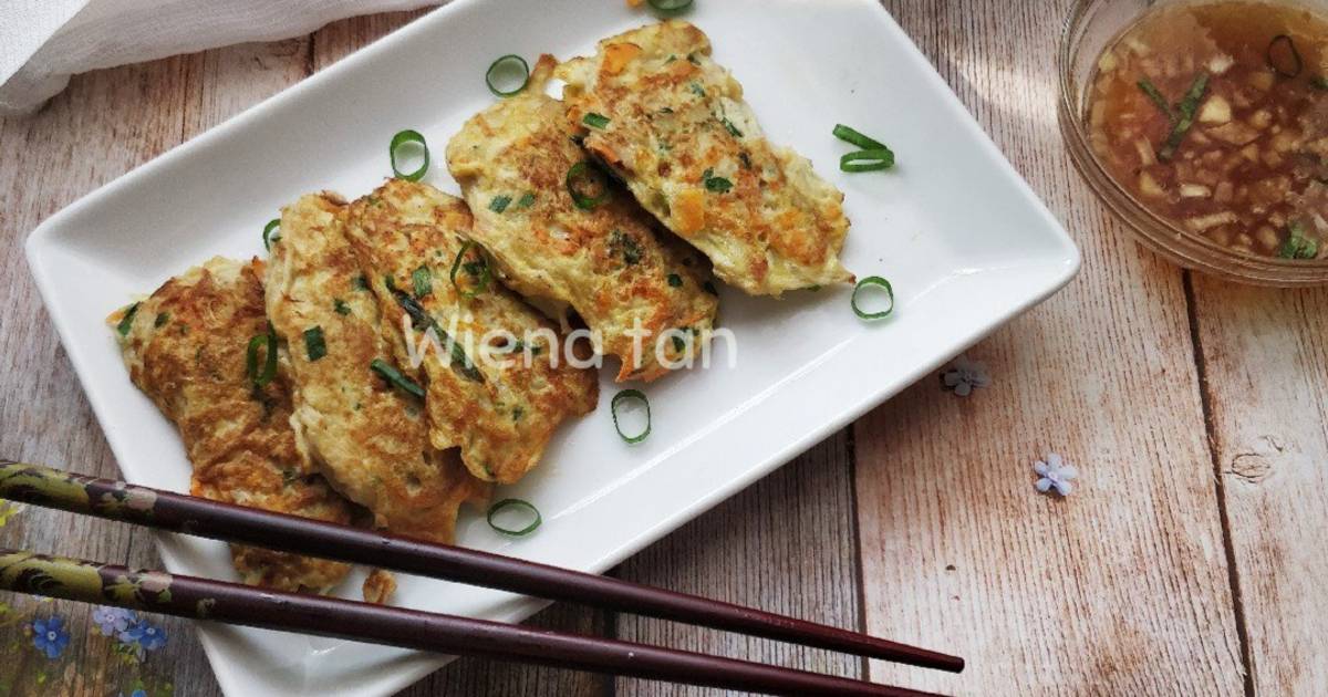 Resep Korean Enoki Mushroom Pancake oleh Wiena tan Cookpad