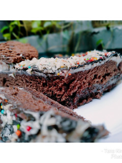 Foto resep Blackforest/ kue ultah brownies kukus
