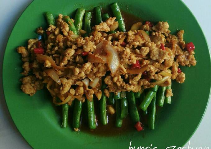 Resep Buncis Szechuan Oleh Bella Agustin Paolo Cookpad