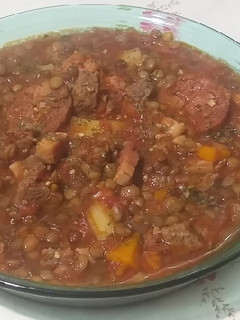 Una foto de Guiso de Lentejas Súper Sabroso!!!🤤