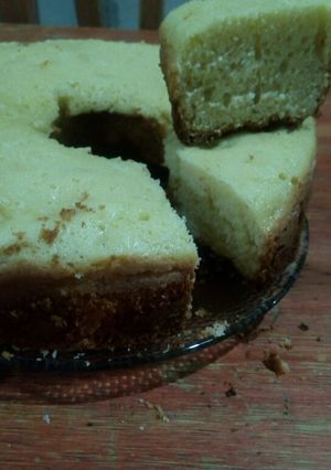 Una foto de Budín de limón con harina común 000