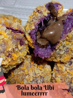 Foto resep Bola ubi isi coklat lumer
