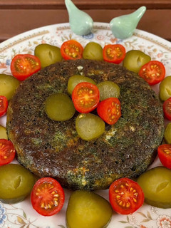 عکسی از دستور کوکوسبزی شیم شامی
