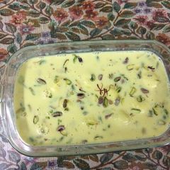 A picture of Rasmalai.