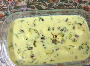 A picture of Rasmalai.