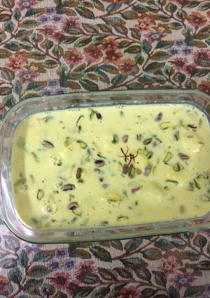 A picture of Rasmalai.