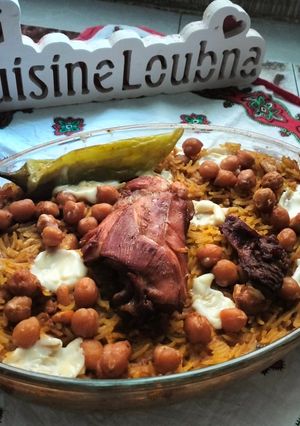 صورة لوصفة ارز فالفرن بالدجاج