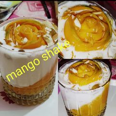 A picture of Mango shake.