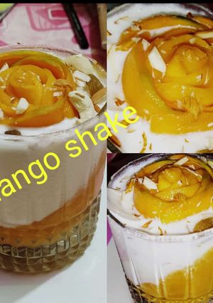 A picture of Mango shake.