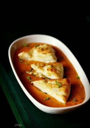 A picture of Paneer pasanda.