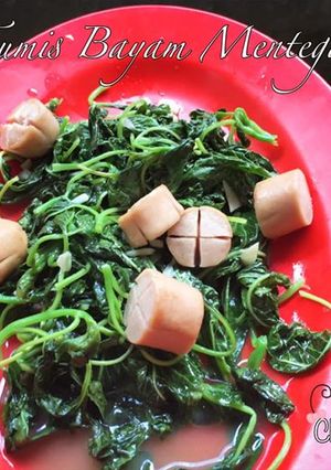 Foto resep Tumis Bayam Mentega