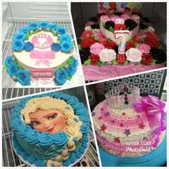 รูปของ Butter cream hiasan cake