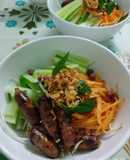 Bún nem nướng keto (Không bún)