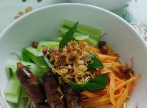 Hình của món Bún nem nướng keto (Không bún).