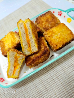 酥炸地瓜泥土司磚 的食譜成品照片